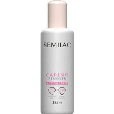 Semilac bezacetonový odlakovač na nechty vôňa jahoda 125 ml