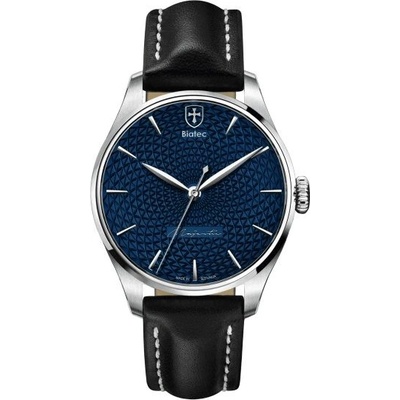 Biatec Majestic 03 N - Černý kožený řemínek