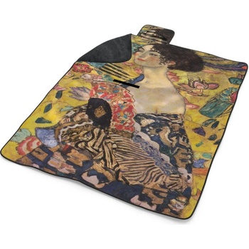 Sablio Detská deka pre bábätko Dáma s vějířem Gustav Klimt
