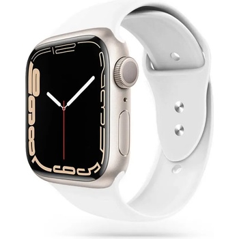 Tech-Protect Силиконова каишка за Apple Watch 4/5/6/7/8/9/SE (40/41 mm) от Tech-Protect IconBand - бяла (5906735412871)