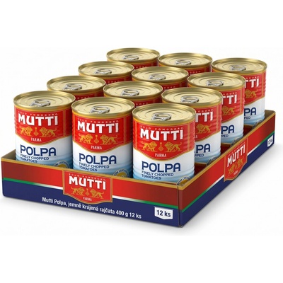 Mutti Polpa jemně krájená rajčata 12 x 400 g