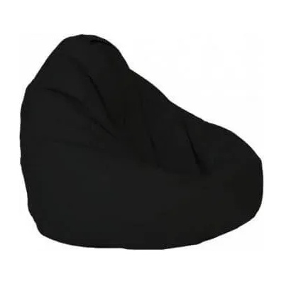 Pufrelax Пуф круша 320л. , Nirvana Grande - Panama Black, Водоустойчив, Перящ се калъф, Пълнеж от Полистиролни перли