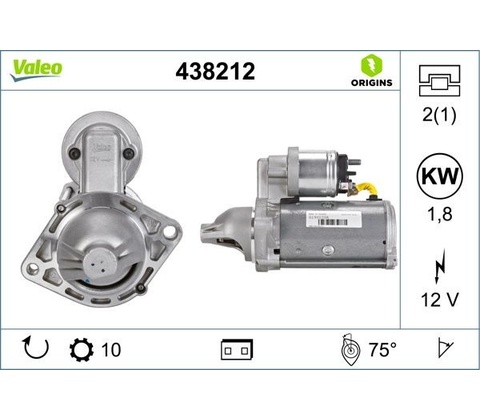 Startér VALEO 438212
