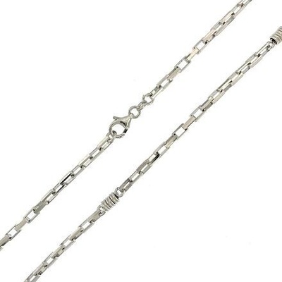 Infinity Silver Stříbrný pánský řetízek zdobený CL00155