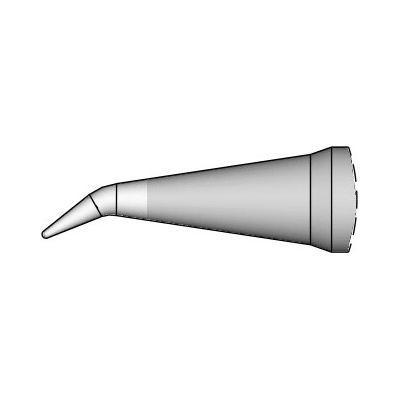 JBC C245786 – pájecí hrot, zahnutý kuželový Ø 0,4 mm
