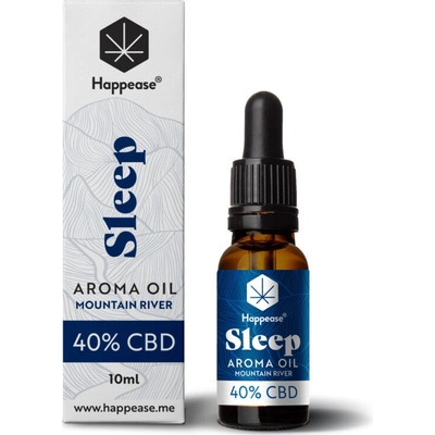 Happease Sleep CBD Olej Mountain River 40 % CBD 4000 mg 10 ml