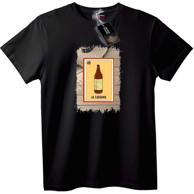 NOONEBRAND Тениска 40 La Caguama Бира - 6XL, Black