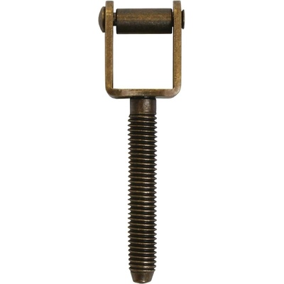 TKZ Skoba okenní k zašroubování M8x50mm stará mosaz