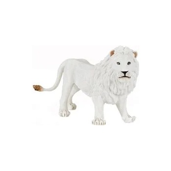 Papo - Фигурка за колекциониране и игра - Бял лъв (50074)