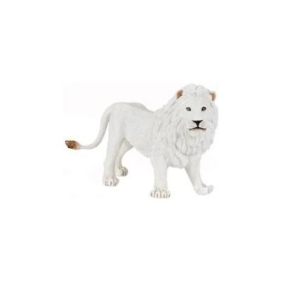 Papo - Фигурка за колекциониране и игра - Бял лъв (50074)