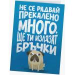 Мазно Картичка Мазно - Не се радвай прекалено много, ще ти излязат бръчки (3800237425440)