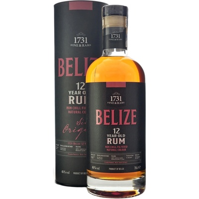 1731 Belize 12y Rum 46% 0,7 l (tuba)