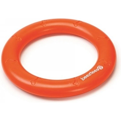 Beeztees Gumový tvrdý kruh oranžový 22 cm