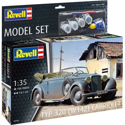 Revell Typ 320 W142 Cabriolet Model Set 1:35