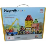 Manyuk Toys Магнитни строителни елементи - конструктор, комплект 42 части (188-m529)
