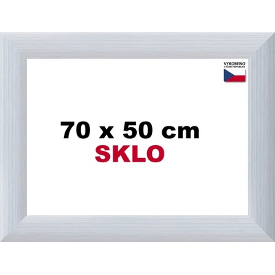 BFHM Alaska hliníkový rám na puzzle 70x50cm strieborný