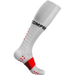 Compressport Компресионни чорапи Compressport Full Socks Run Compression socks - White - размер T4 (201-8590-0314)