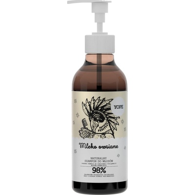 Yope Daily Heroes Soft Shampoo Oat Milk jemný šampon pro citlivou pokožku hlavy 300 ml