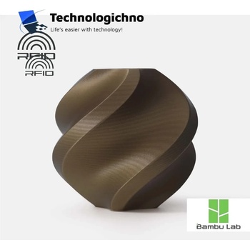 Bambu Lab PLA Basic Bambu Bronze Refill No Spool (A00-Y3-1.75-1000-SPLFREE)