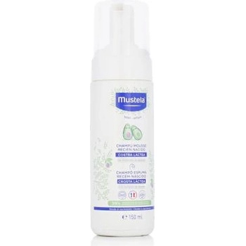 Mustela Bébé Foam Shampoo 150 ml шампоан за новородени против образуване на млечни корички