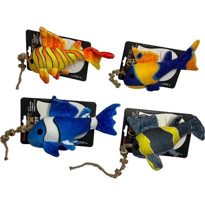 PETINTEREST Котешка играчка тропическа рибка PET INTEREST Tropic fishes Silver Vine Toys (25517)