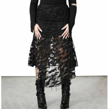 Image 1 of KILLSTAR дамска пола KILLSTAR - Nightdew миди - Черен - KSRA007475