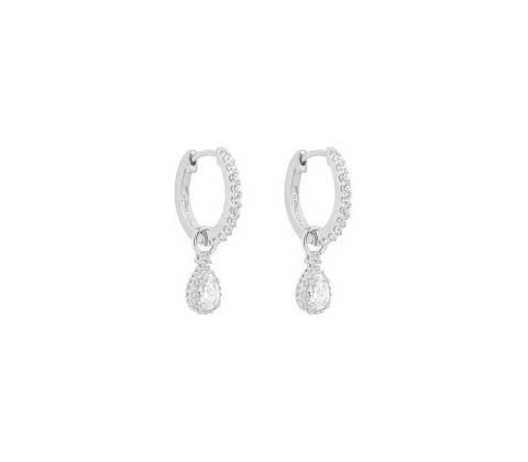 Diamonfire Stříbrné náušnice E6197