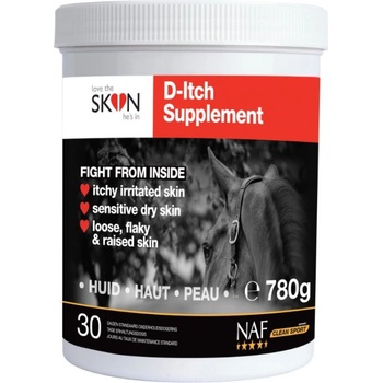 D-Itch Supplement účinný výživový doplnok proti podrážděnej pokožke nie len pre muchárov 780 g