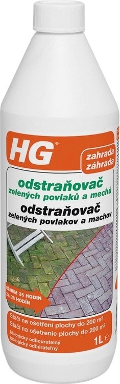 HG Odstraňovač Zelených Povlakov A Machov 1L Od 6,8 € - Heureka.sk