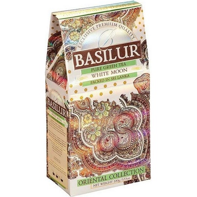 Basilur Aromatizovaný zelený čaj Orient White Moon sypaný 100 g