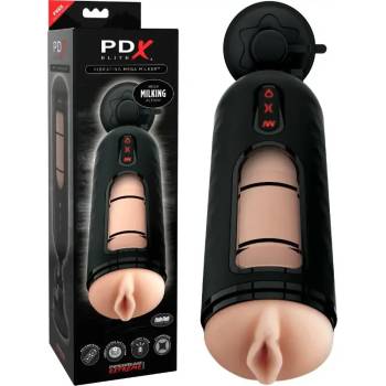 Image 1 of Мастурбатор, вибриращ и засмукващ - Vibrating Mega Milker (PIPE0RD525)