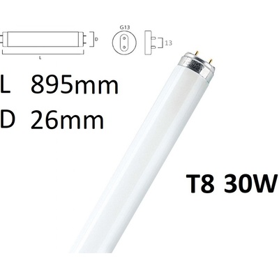 NARVA BEL Žiarivka 30W/830 teplá biela 26x895mm