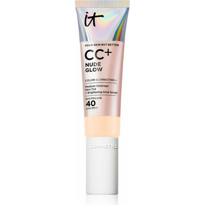 IT Cosmetics Your Skin But Better CC + nude Glow CC krém pre rozjasnenie pleti SPF40 Fair 32 ml