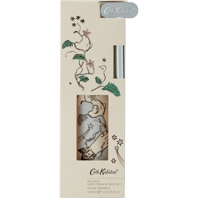 Heathcote & Ivory Ltd. Cath Kidston Power to the peaceful krém na ruce s klíčem na vymačkání tuby 100 ml