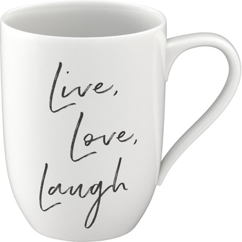 Villeroy & Boch Чаша халба Statement Live Love Laugh 340 мл (10-1621-9659)