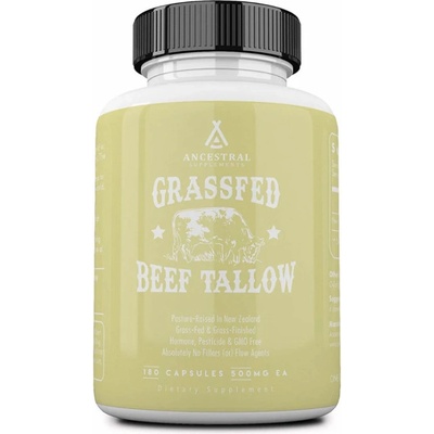 Ancestral Supplements Grass-fed Beef Tallow hovězí lůj 180 kapslí