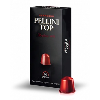 Pellini Nespresso съвместими кафе капсули Pellini Top Arabica 100%, 10 х 5 г (001120)