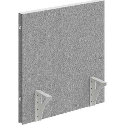 Office Pro Paraván Akustik na hranu 60 cm + 1 x SK - TPA H 600 SK 1 šedá