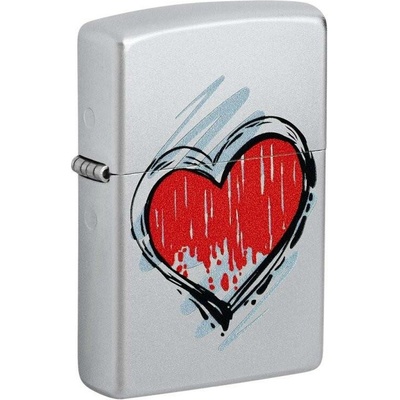 Zippo Heart Emblem 3D 25542