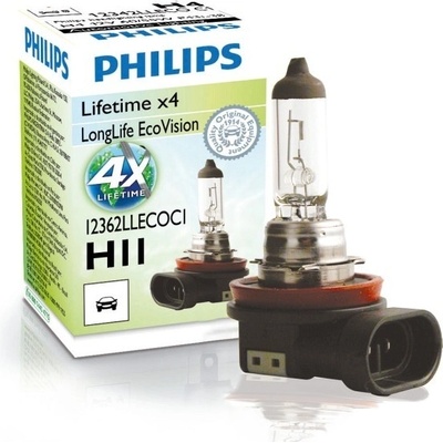 Philips LongLife EcoVision H11 PGJ19-2 12V 55W