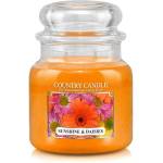 Kringle Candle Свещ Country Candle Sunshine & Daisies ароматизирана свещ средна 2 фитила (453 g),