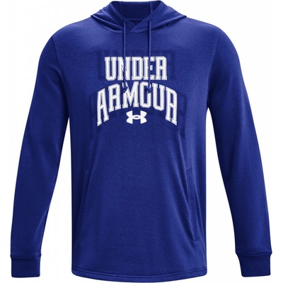 Under Armour Rival Terry GRAPHIC HD modrá 1379766-400