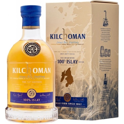 Kilchoman 100% Islay 12th Edition 50% 0,7 l (karton)