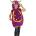 Heunec - Детски театрален костюм Смешно лилаво чудовище, 611177