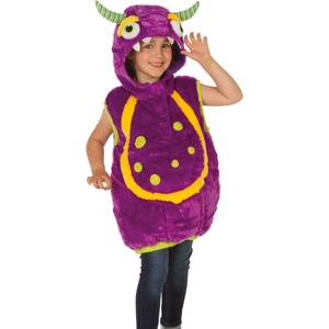 Heunec - Детски театрален костюм Смешно лилаво чудовище, 611177