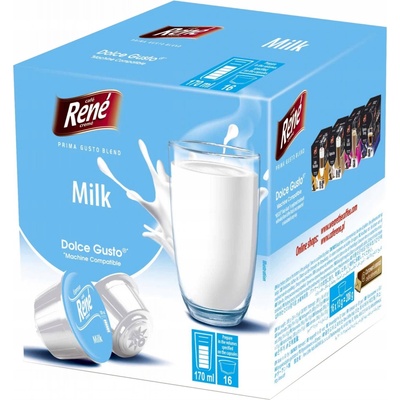René Dolce Gusto mléko 16 ks – Hledejceny.cz