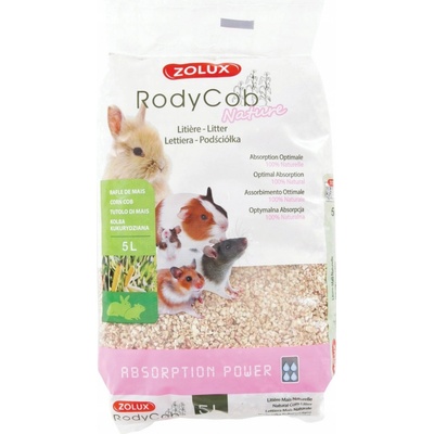 ZOLUX Podstielka so zeleninou Rodycob Nature 5 l