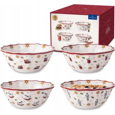 Villeroy&Boch Miska porcelánová kulatá 15 cm 4 ks