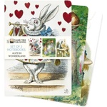 Flame Tree Publishing Alice in Wonderland Set of 3 Standard Notebooks | Flame Tree Publishing