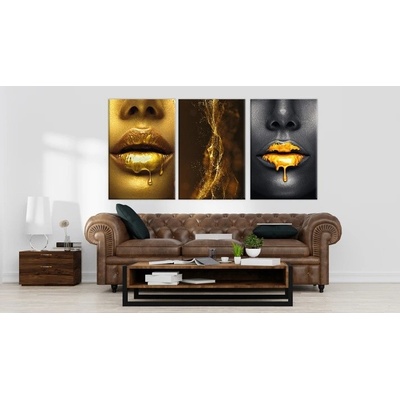 Divio Třídílný obraz na plátně, vzor 41566 Velikost: 60x120 cm